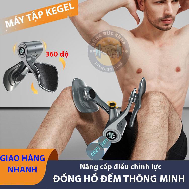 Dụng Cụ Tập Cơ Sàn Chậu Kegel - Có Đồng Hồ Đếm Thông Minh - Cải Thiện Và Tăng Cường Sức Khỏe Nam Giới