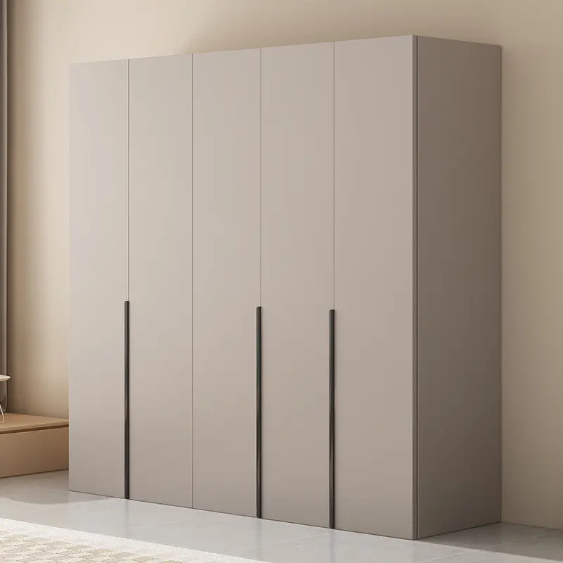 Wardrobe Household Bedroom Solid Wood Economical Modern Minimalist Rental Room Wardrobe Can Be Ordered Simple Assembly Cabinet