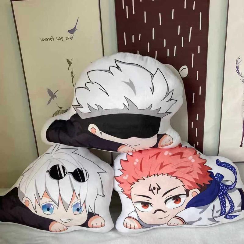 Kaisen Anime Jujutsu, túi gối ném, mặt dây chuyền, đồ chơi, đệm mềm, búp bê nhồi bông, Cosplay, trang trí nhà cửa, quà tặng trẻ em Thú Bông Thú Nhồi Bông Phát Nhạc Toy Voi 1