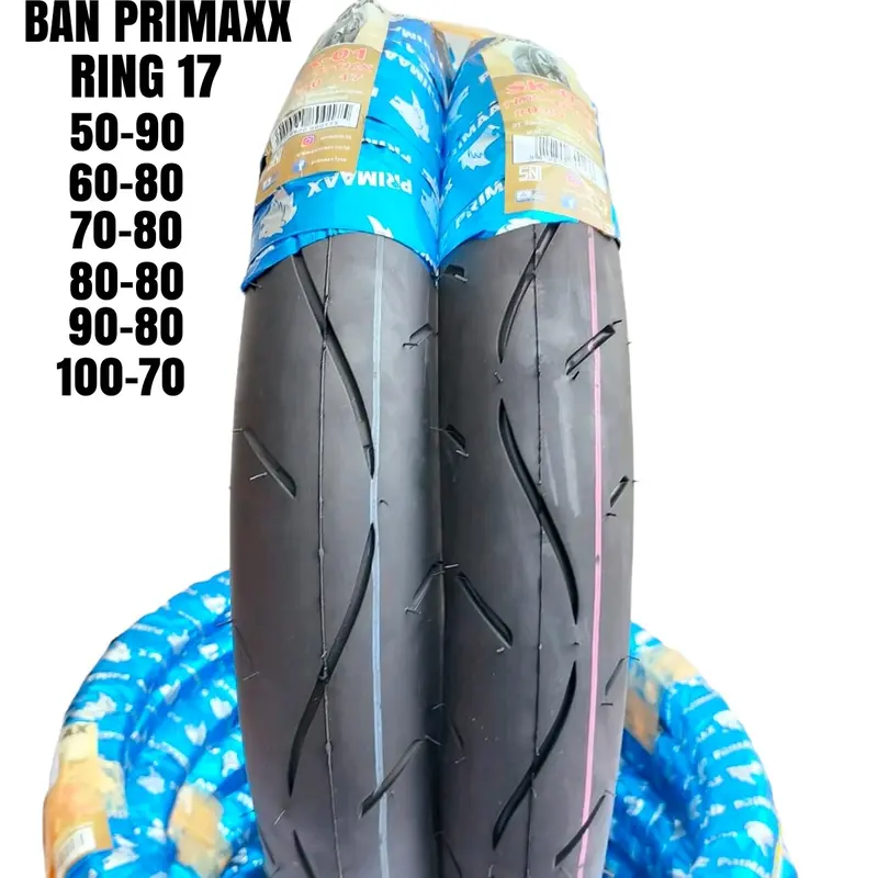 BAN LUAR RING 17 PRIMAX SK01 DONAT 50-90 60-80 70-80 80-80 90-80 100-70 BAN HARGA 1 pics 0