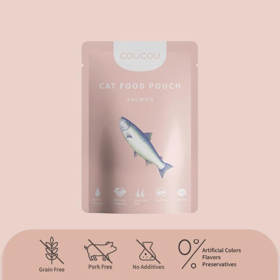 Wet Food Premium COUCOU Pouch 85gr ( Makanan Kucing Basah)