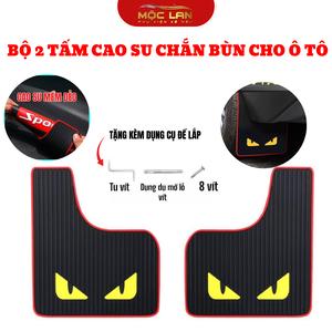 [Tặng Kèm Ốc Vít Lắp Đặt ] Bộ 2 Tấm Cao Su Chắn Bùn Ô Tô Chắn Nước Bùn Đất Văng Lên Xe Và Văng Lên Các Xe Khác 4-7 chỗ
