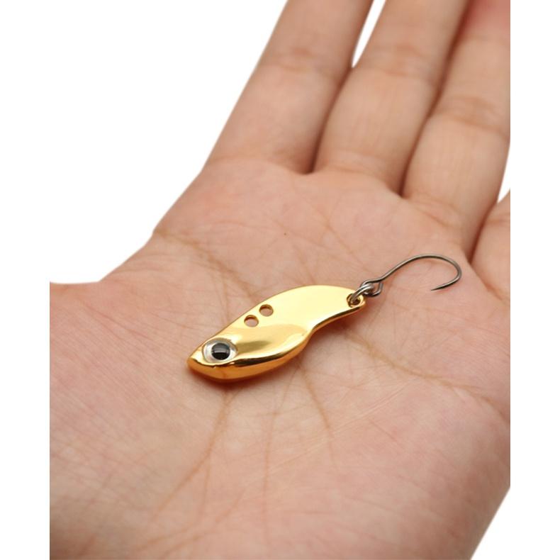 Cá sắt câu lure 5g, mồi câu cá mương cá sắt mini dùng cho cần câu Ul