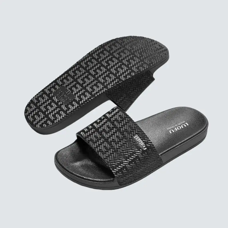 Dép đúc liền Nam Nữ Lufu mềm dẻo bền chống trơn (đặt tăng 1 size) Slipper Nhung dép nam Cao Su Đồng 2