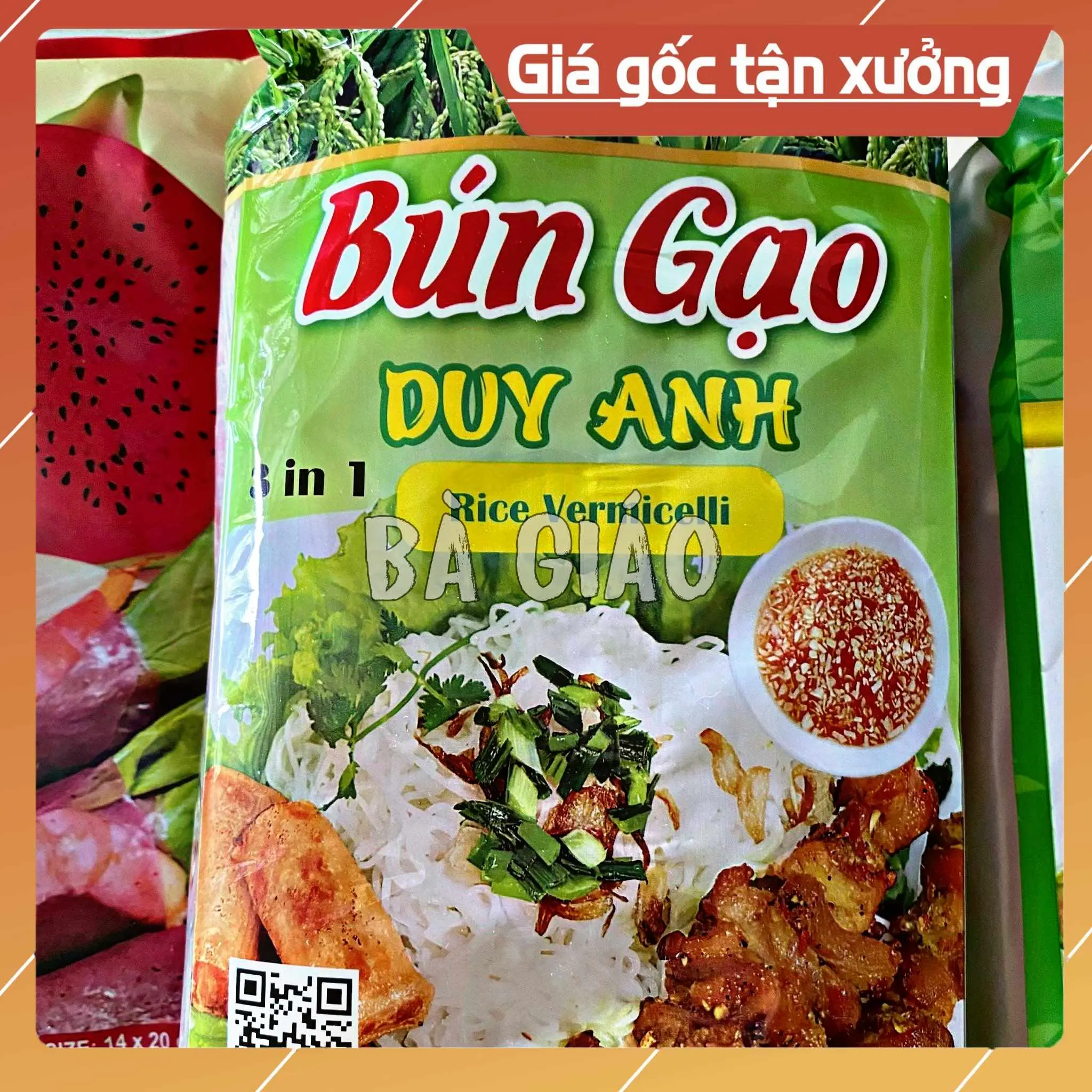 [Xuất khẩu] Bún Gạo Duy Anh 3 in 1 - 400gram 1 túi Food