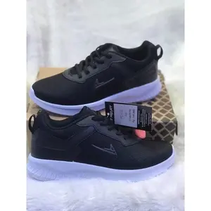 Sepatu Sneakers / Sepatu Pro ATT PC 950 / sepatu sekolah hitam hitam&hitam putih Casual Shoes