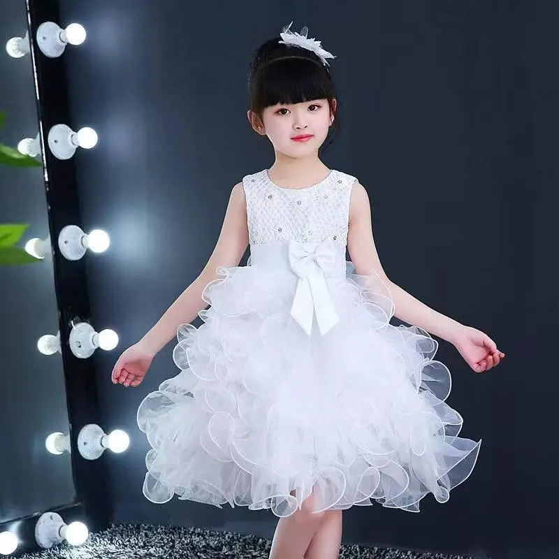 Trang Phục Biểu Diễn Ngày Trẻ Em, Quần Áo Mẫu Giáo, Váy Tutu Vải Tuyn Khiêu Vũ, Trang Phục Biểu Diễn Cô Gái Công Chúa Trường Tiểu Học 8