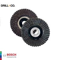 Gambar Amplas Besi / Bosch Flexible Flap Disc 4" (Grit 60) Logam dari Drill&Co Kota Administrasi Jakarta Barat 1 Tokopedia