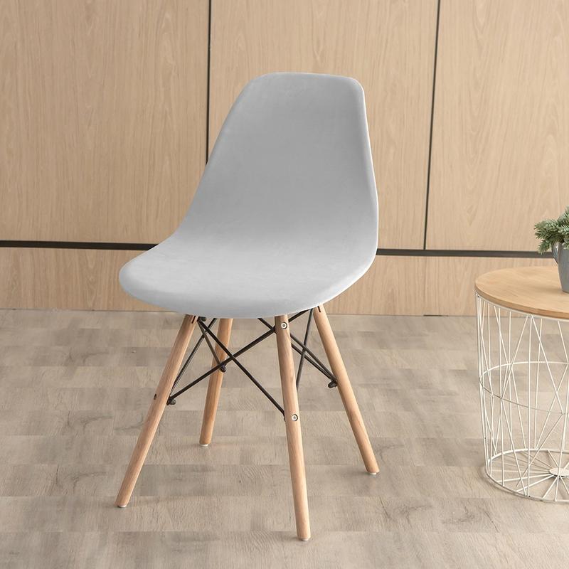 Product Introduction of Bọc Ghế Nhung, Phong Cách Eames, Vỏ Tích Hợp Không Tay Đàn Hồi, Bọc Ghế, Siêu Mềm, Thích Hợp Cho Ghế Ăn 24
