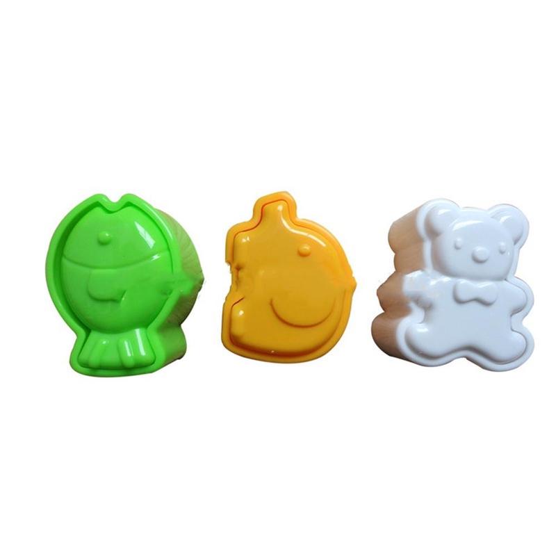 Product Introduction of 3Pcs Cartoon Cute Elephant Fish Bear Shape Rice Ball Machine Kids Bento Mold DIY Rice Ball Sushi Mold YDEA1 10