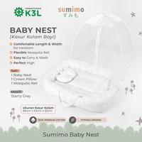Gambar Sumimo Baby Nest / Kasur Kolam Kelambu - Vintage Forest Brown dari Sumimo Kota Administrasi Jakarta Barat 5 Tokopedia