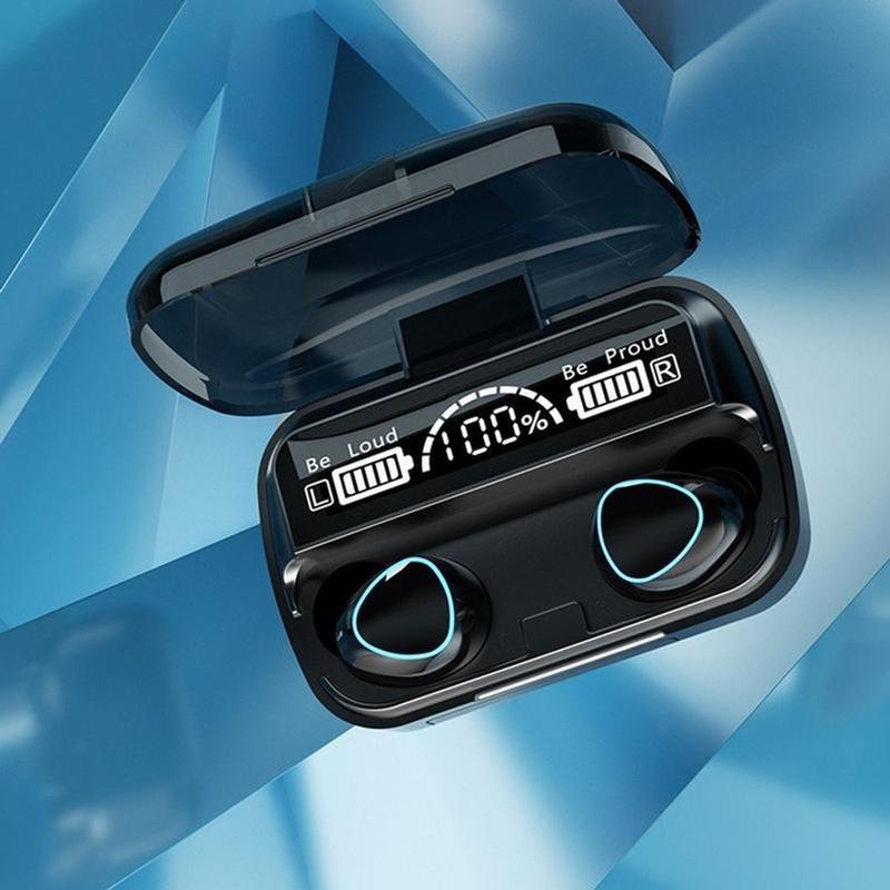 Tai Nghe Bluetooth M10-2024 Bản Pro Nâng Cấp Mới Phiên Bản Không Dây Cao Cấp Cảm Ứng Sạc Dự Phòng 2