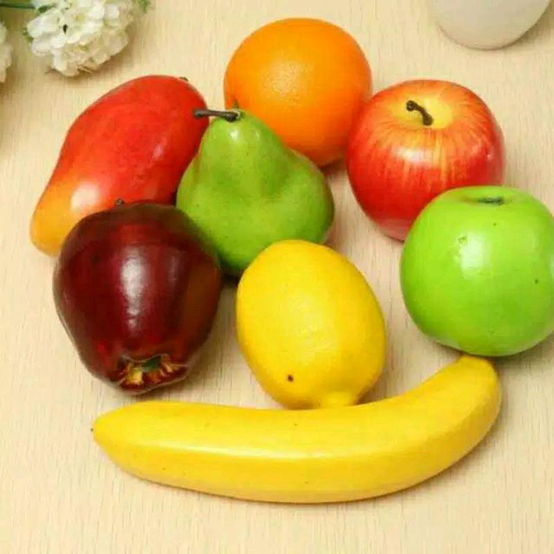 buah artificial / buah buahan palsu / buah imitasi / replika buah hiasan meja pajangan jus 1