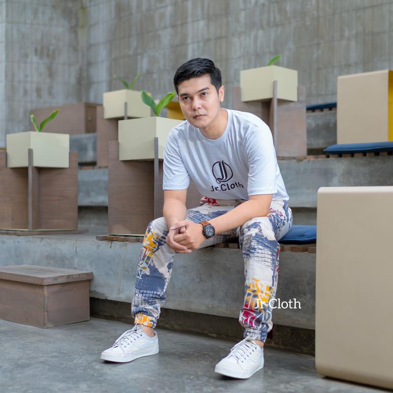 Product Introduction of Jr Cloth ~ Celana Panjang Pria Motif Abstrak Sport 3