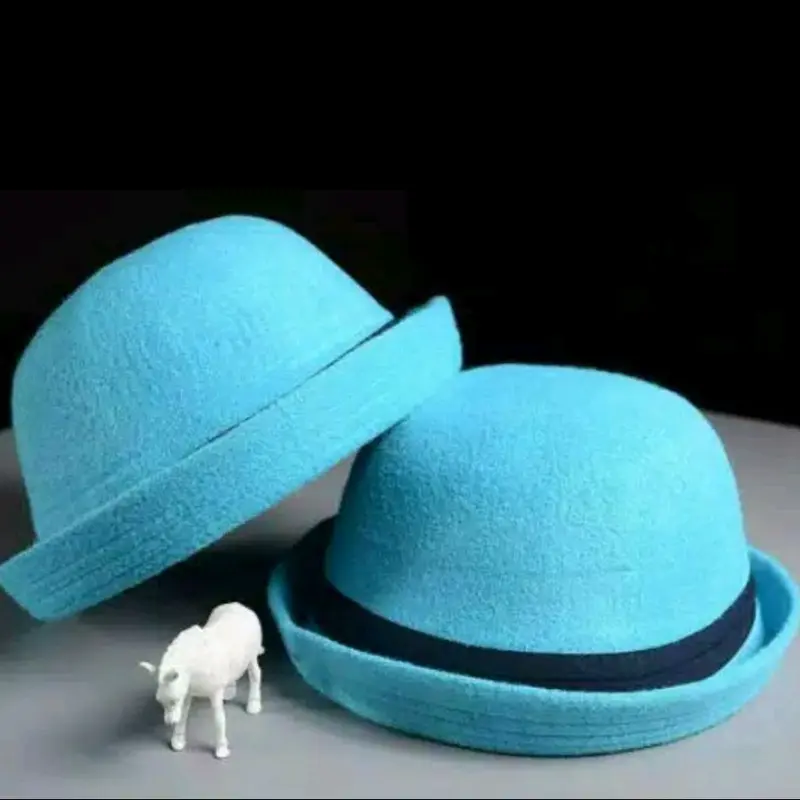 Topi Charlie Chaplin Dewasa Chaplin Topi blower Topi bulat Topi bludru Topi bundar Topi Wanita Topi Charlie Chaplin Topi Caplin Hitam Topi Hitam Caplin Topi Dewasa Pria Caplin 3