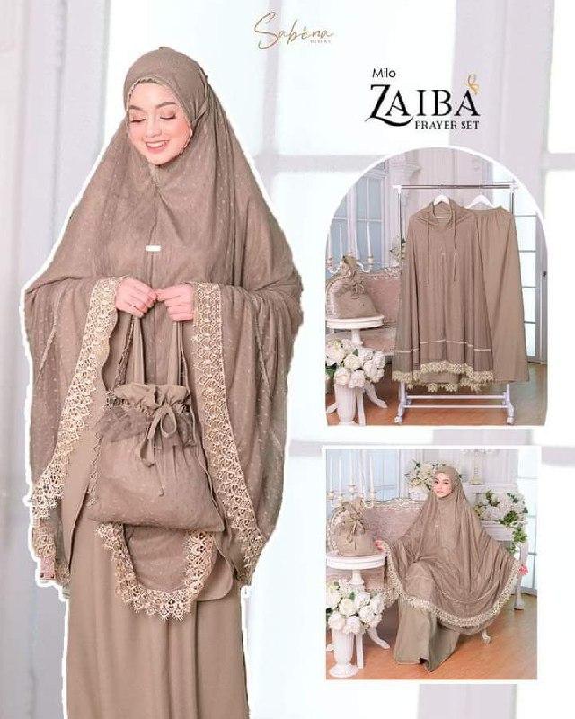 MUKENA DEWASA TERBARU SABINA ZAIBA MUKENA ORIGINAL SABINA PREMIUM MUKENA EXCLUSIVE SABINA TUTU MUKENA POTONGAN JUMBO 0