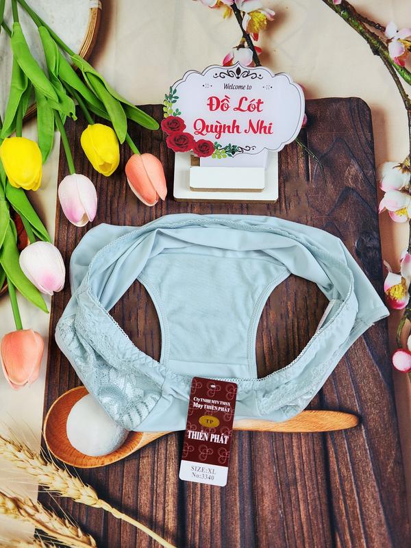 Combo 5 Và 10 Quần Lót Nữ Thun Lạnh Phối Ren Chất Mềm Mịn Thoáng Mát Thấm Hút Mồ Hôi Có 2 Size : 45 - 80 Kg [3340] Women 9