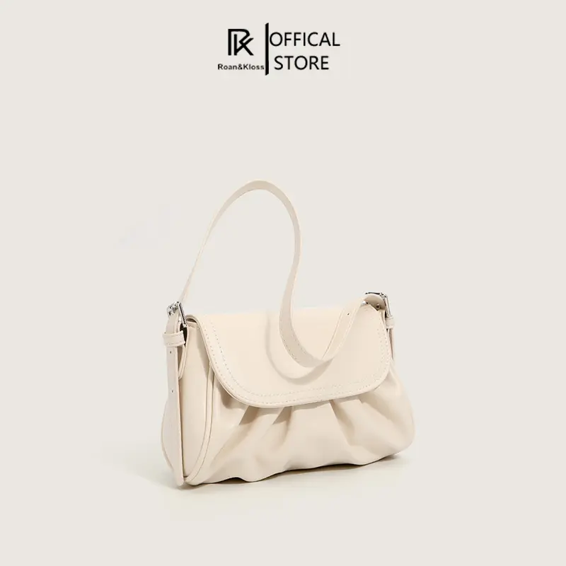 [Roan & Kloss] Tas Selempang Wanita Tas Sling Bag Wanita Import Terbaru Original - Lipatan Sling Bag FREE Dustbag + Paperbag Kulit 0