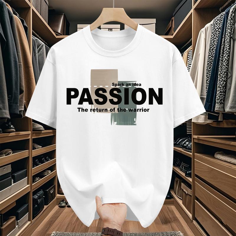 Product Introduction of Áo Thun Ngắn Tay, Chất Liệu Cotton Nguyên Chất, Thiết Kế In Hình Dáng Rộng Vừa Vặn, Hàng Mới Về, Cổ Tròn, Dáng Rộng Vừa Vặn, Dành Cho Nam 5