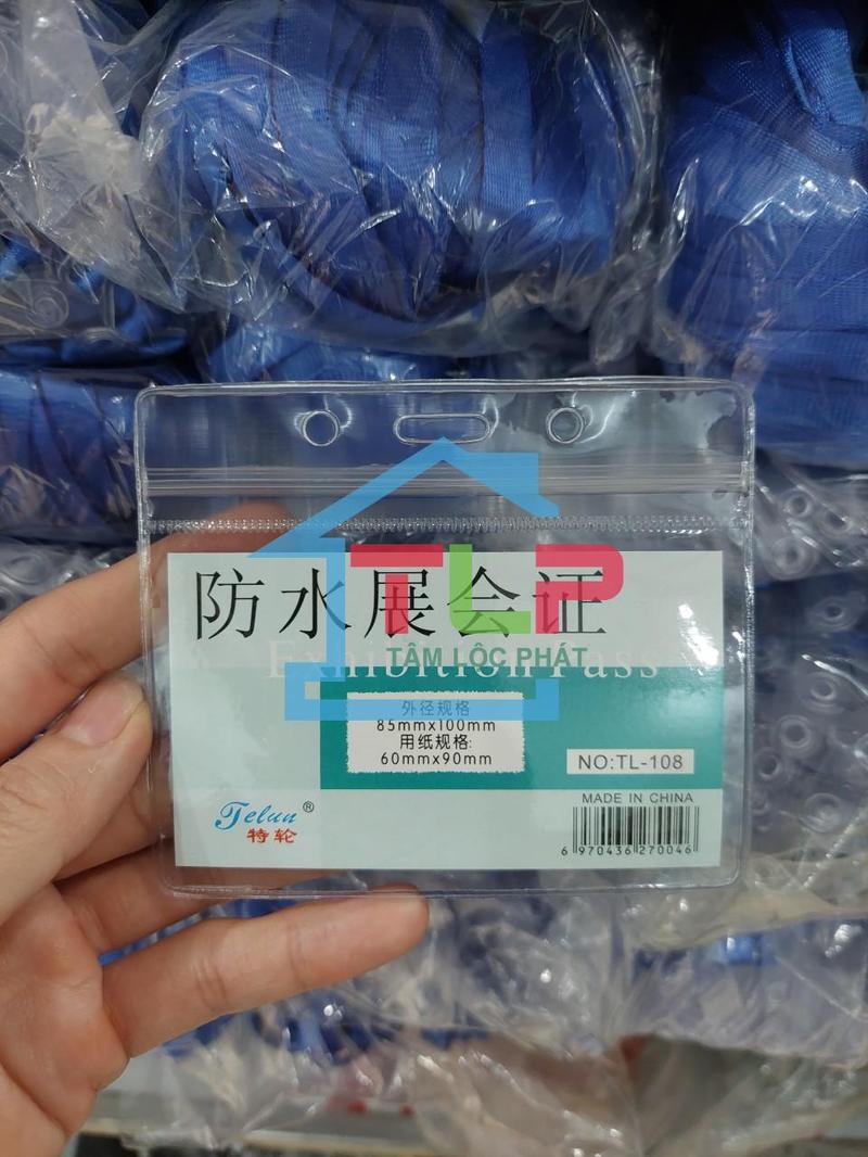 Product Introduction of Sỉ 50 BỘ THẺ ĐEO NHÂN VIÊN 108, ngang, KT 6*9mm + Dây đeo thẻ lụa móc nhựa các màu (Loại 1) 7