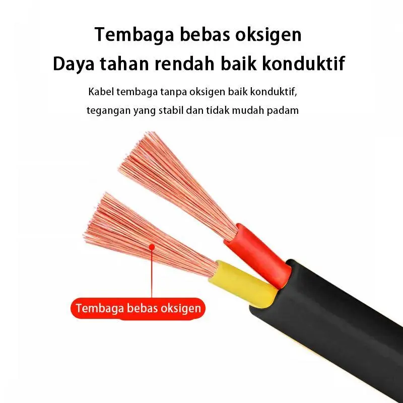 【Stok Lokal Ready】 Kawat & Kabel Listrik Gulungan Roll Dengan Saklar 30/20/10/5/3 Meter Sambungan Listrik Kabel Roll Kontra Arde Kabel Ekstensi Extension Cord Mendukung Kendaraan Listrik, Kabel Sambungan Multi Fungsi /Colokan Kabel Listrik /,Steker Kabel 1