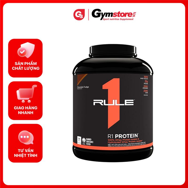 Bột Whey Protein Rule 1 Protein 5lbs | Made in USA | GYMSTORE