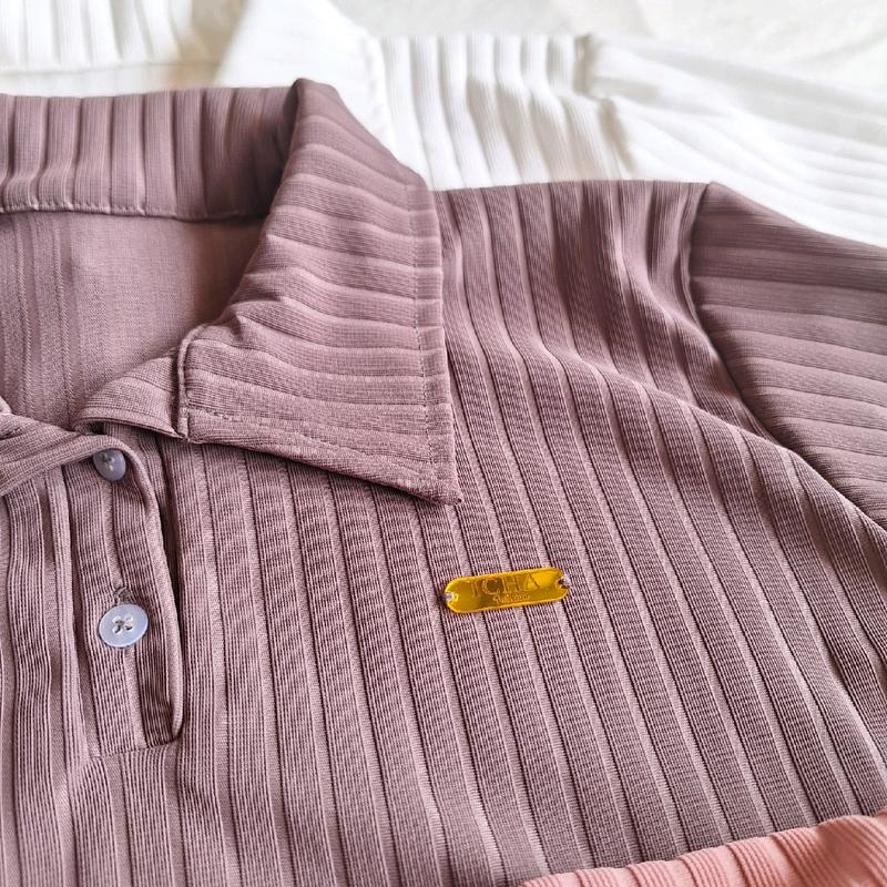KEMEJA HORNET POLO KNIT PREMIUM KANCING Baju Kerah Nyaman Panjang 6