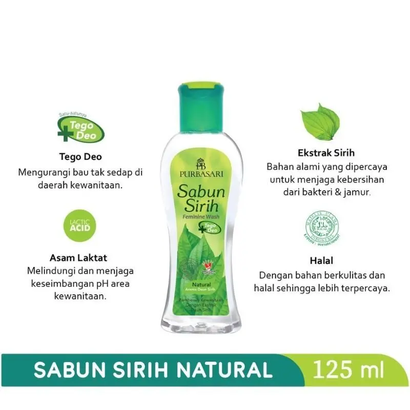 ACEH.DYA PURBASARI Sabun Daun Sirih Pembersih Kewanitaan 125ml Feminine Wash Manjakani Whitening 4