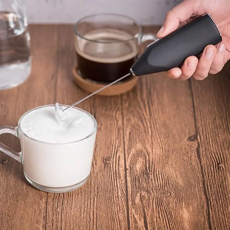 Mini Electric Milk Frother Whisk Mixer Stirrer Coffee And Egg Beater