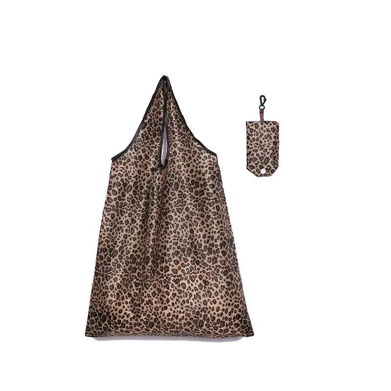 Serba.leopard shopping bag tas belanja serbaguna pouch leopard macan tutul cheetah animal print Wanita