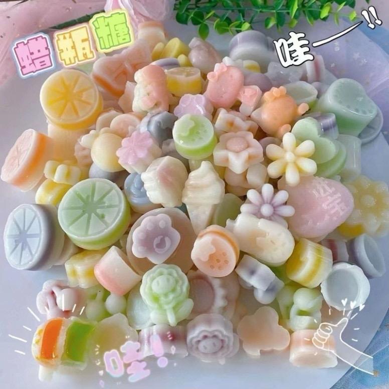 Kẹo Sáp Ong Nhân Trái Cây Rừng Thơm Lừng Size 2-3cm Mix Vị Snack Food dẻo Ăn Vặt Candy