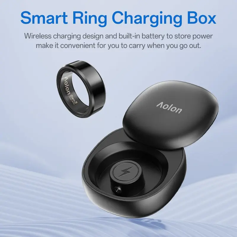 Gen3 Charging Case, 1 Count Rechargeable Magnetic Charging for Ring 3, Smart Watch Charging, Wearable Accessories for Home & Office 2