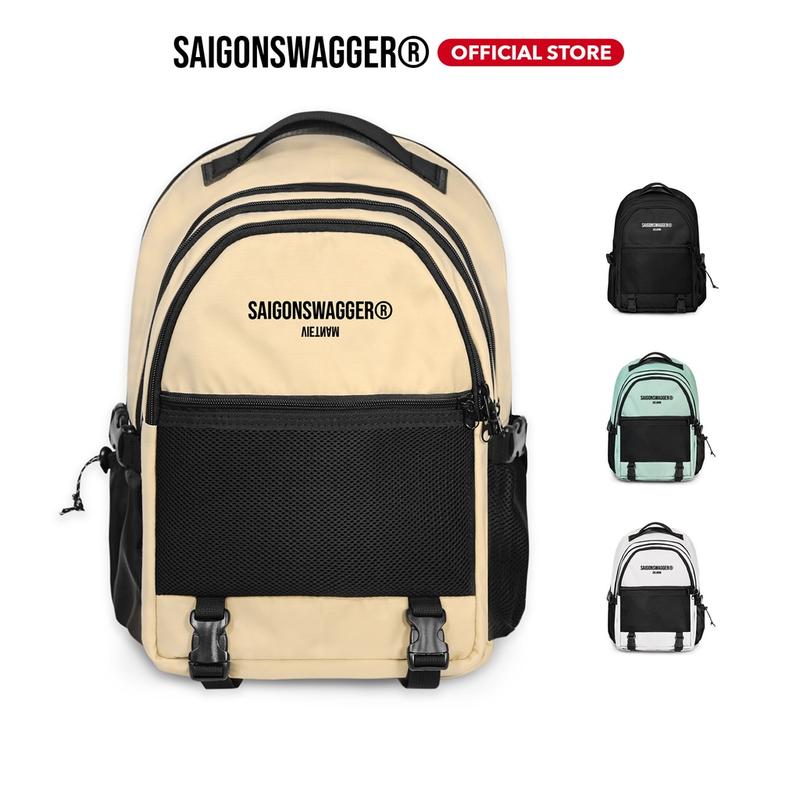 Balo Đi Học Thời Trang SAIGONSWAGGER Nhiều Ngăn Chống Nước  SGS AVAIL BACKPACK ( phong cách Ulzzang)