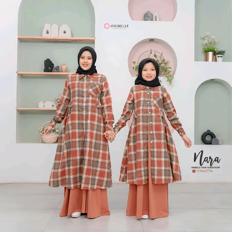 NARA BY ORIBELLE One Set Tunik + Inner Dress 3