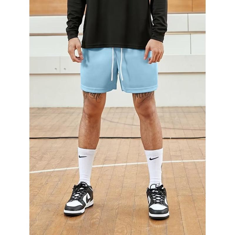 Product Introduction of Quick-Drying Basketball Pants, Sports Shorts, Cropped Pants, Men's And Women's Breathable, Ultra-Lightweight, Oversized, Black And White Running Training Half Pants 7