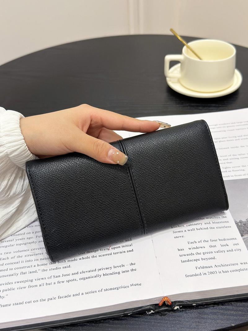 Product Introduction of Women's Elegant Long Wallet, Fashionable Solid Color High-capacity Wallet, Casual Trendy Versatile High-quality Daily Wallet 7
