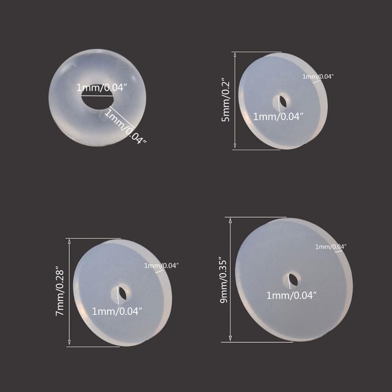 Product Introduction of Đĩa Xỏ Khuyên Silicon, 60x, Cải Thiện Ổ Đĩa, Miếng Dán Hỗ Trợ Khuôn Tai Nghe Nhét Tai, Được Làm Bằng Chất Liệu Silicon 0