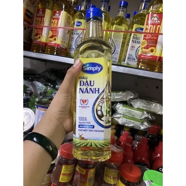 Dầu simply 1 lít date mới