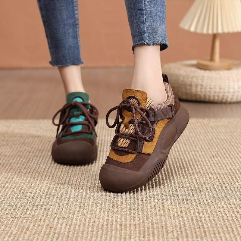 Product Introduction of Dad Shoes, Yuechen, Bộ Sưu Tập Mùa Lò Xo Và Mùa Thu Mới, Dành Cho Nữ, Phổ Biến INS, Dễ Phối Đồ, Thoáng Khí, Đế Mềm, Giày Thể Thao Thường Ngày, Có Sẵn Năm 2025, Bán Chạy Cửa Hàng 8