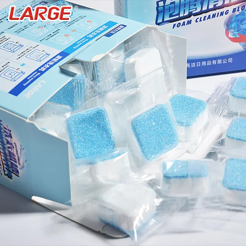 Pembersih Mesin Cuci Laundry Secara Otomatis Dengan Bentuk Tablet Detergen Deep Cleaner Washing Membersihkan Tabung Machine Dari Kotoran Membandel Ampuh Aman Hilangkan Kerak Jamur dan Anti Bakter 8