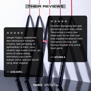 [ Dubai Fashion Week ] MAKE OVER Lip Amplify Contour Liner 0.2 g - Lip Liner Lipstick Lipstik DFW Nadya Hutagalung Pony Mira Agile Zsa Zsa Utari 5