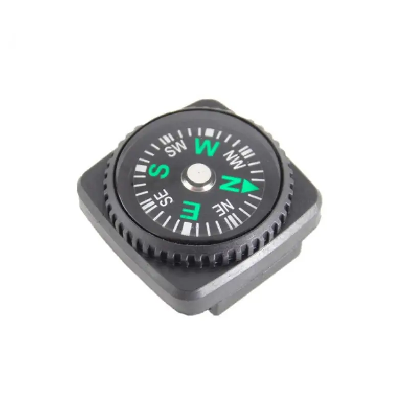 Nút Dây Đeo Mini La Bàn, 20mm, Cho Tay Áo Cao Su, Vải, Sinh Tồn, La Bàn Bỏ Túi, Đi Bộ Đường Dài Ngoài Trời, Phụ Kiện Cắm Trại Sport Camping 0