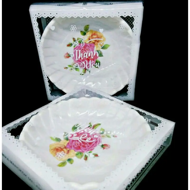 (ISI 50) SOUVENIR MANGKUK SAMBAL BULAT KEMAS MIKA / HADIAH PERNIKAHAN / KADO MURAH / SOUVENIR ULTAH