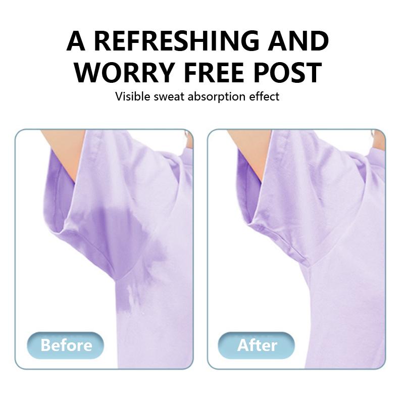 Product Introduction of Thin Summer Sweat Stop Patch Under Armpits With Built-in Absorbent Cotton Pad Invisible Traceless Transparent Sweat Stop Patch 19