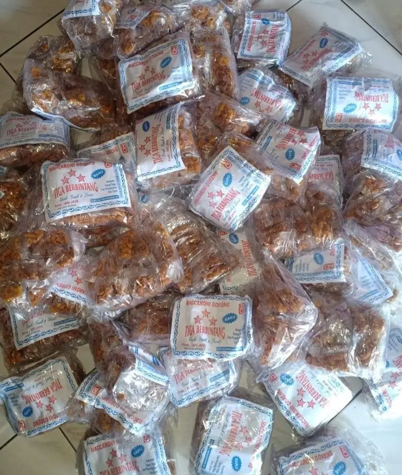[Beli banyak lebih MURAH] Makaroni jadul 3 bintang 1 PACK, isi 18 pcs