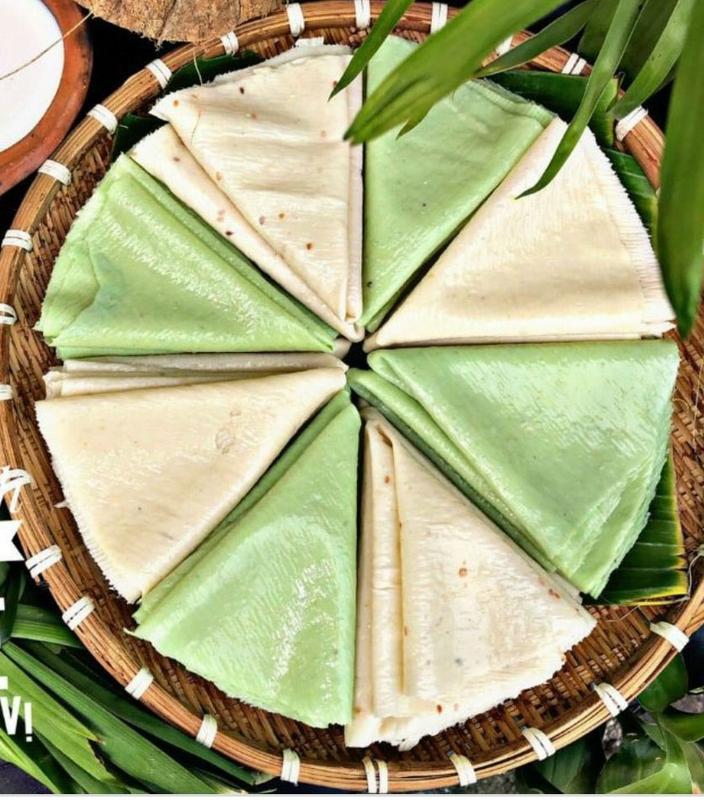BÁNH PHỒNG SỮA NHƠN HOÀNG - BÁNH ĐẠI - SẦU RIÊNG SỮA DỪA, LÁ DỨA