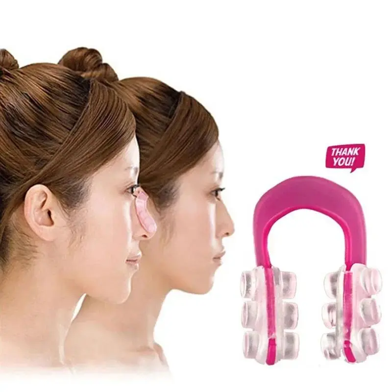 Kẹp Định Hình Mũi, Nâng Và Định Hình Mũi, Thiết Bị Định Hình, Thẳng Và Thon Gọn Hơn, Làm Bằng Silicon, Không Đau Và Làm Tổn Thương, Dụng Cụ Làm Đẹp 1