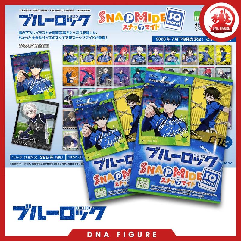 Pack card Bluelock thẻ Snapmide SQmore! chính hãng Nhật - TikTok Shop ...