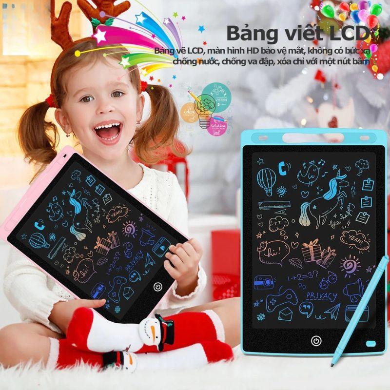Bảng Viết tự xóa LCD, Bảng Vẽ Điện Tử Thông Minh Tự Động Xóa Thúc Đẩy Tư Duy Sáng Tạo Cho Bé