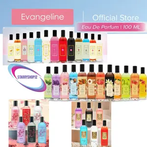 EVANGELINE EDP Eau De Parfum 100ml Selection Musk Sakura Parfume Premium Fragrance minyak wangi parfum perfume edp EDP evangeline Evangeline the evangeline 100ml 100 ml all series